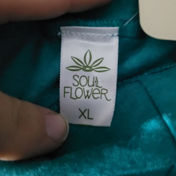 SOUL FLOWER | recycled fabric organic cotton sustainable tree print skirt - Picture 7 of 9